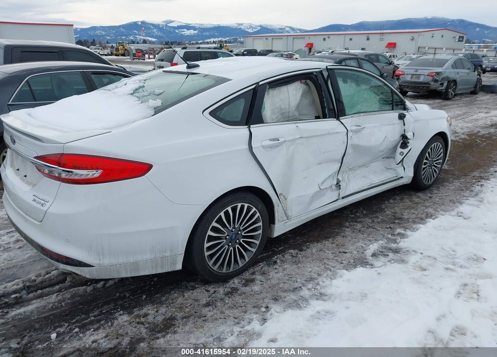 2018 FORD FUSION HYBRID VIN: 3FA6P0RUXJR159658