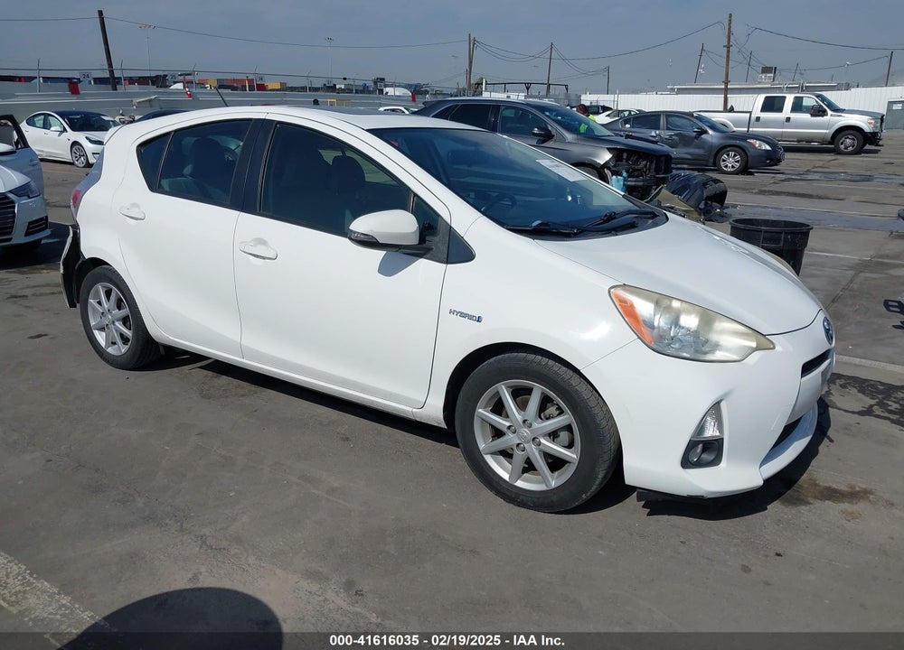 2012 TOYOTA PRIUS C FOUR VIN: JTDKDTB32C1031237