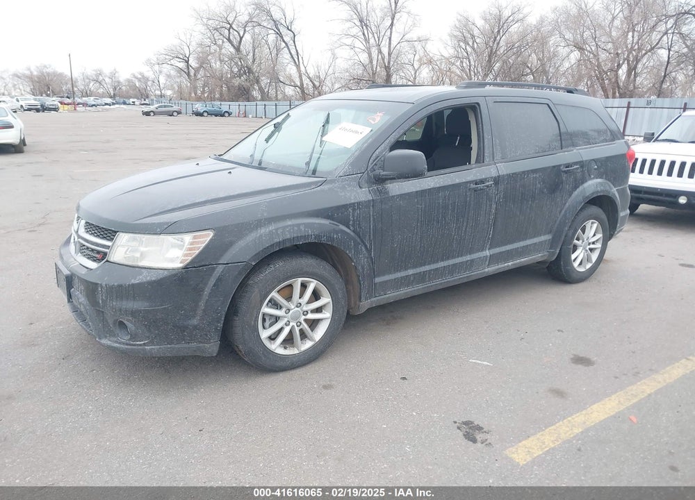 2013 DODGE JOURNEY SXT VIN: 3C4PDCBB2DT561182