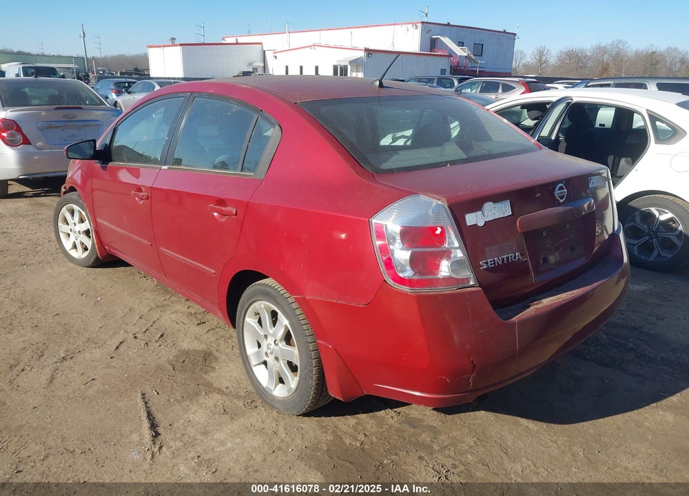 2008 NISSAN SENTRA 2.0S VIN: 3N1AB61E98L751160