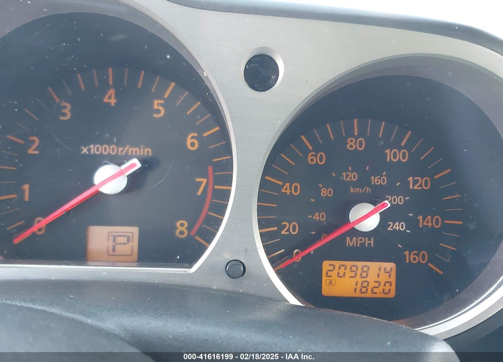 2004 NISSAN 350Z TOURING VIN: JN1AZ34E84T060682