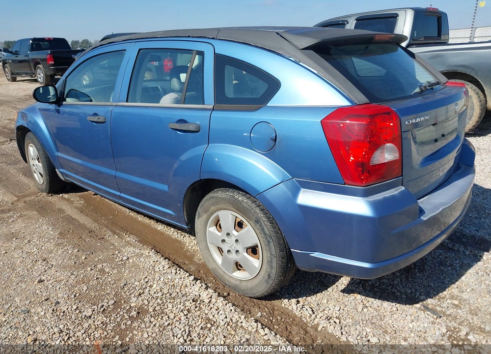 2007 DODGE CALIBER VIN: 1B3HB28B37D323414