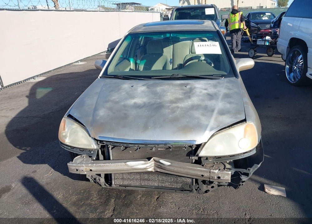 2001 HONDA CIVIC EX VIN: JHMES267X1S003489