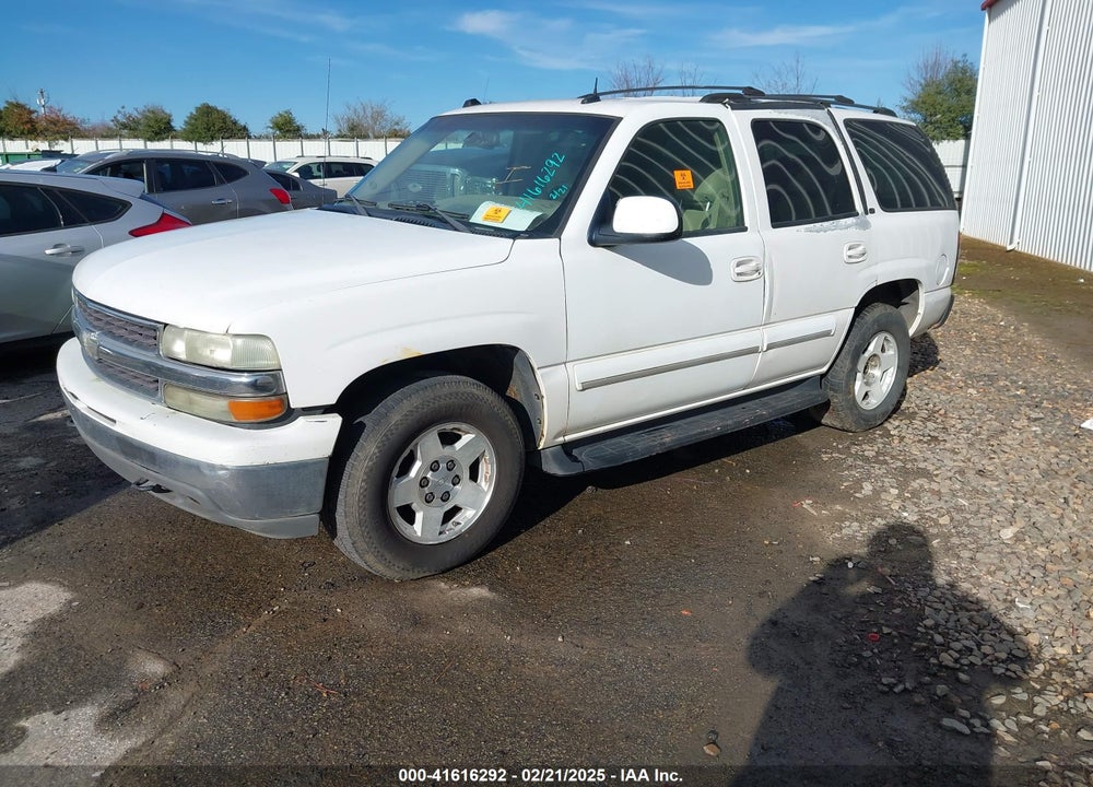 2004 CHEVROLET TAHOE LT VIN: 1GNEK13Z14R150420