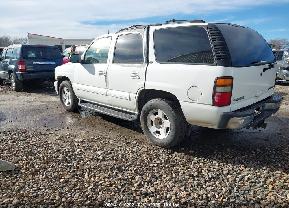2004 CHEVROLET TAHOE LT VIN: 1GNEK13Z14R150420