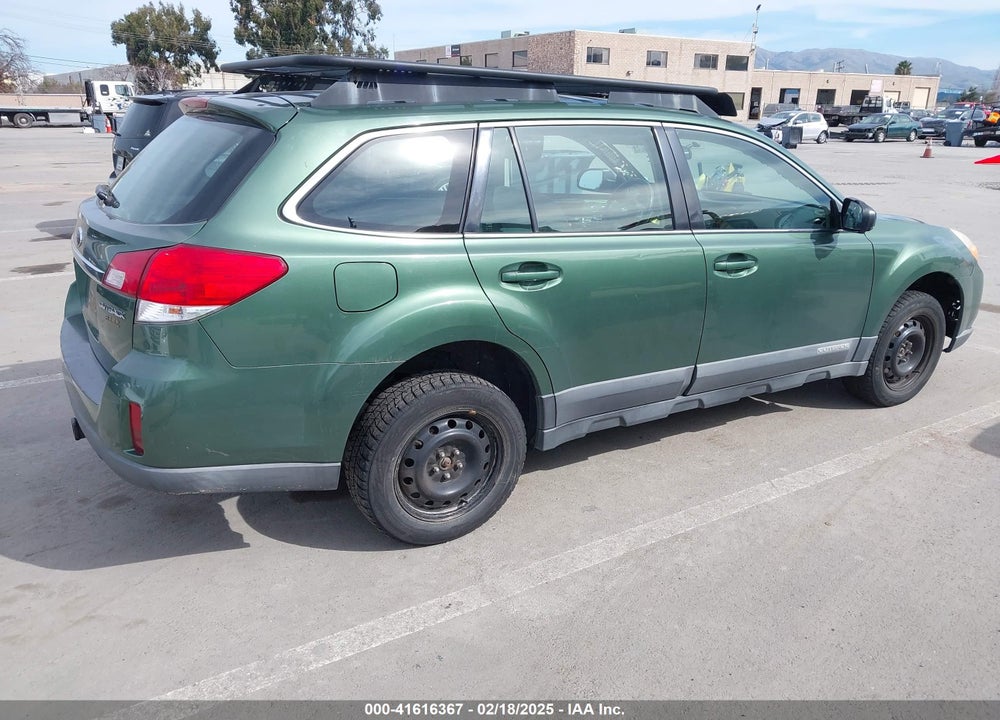 2010 SUBARU OUTBACK 2.5I VIN: 4S4BRBAC8A3314431