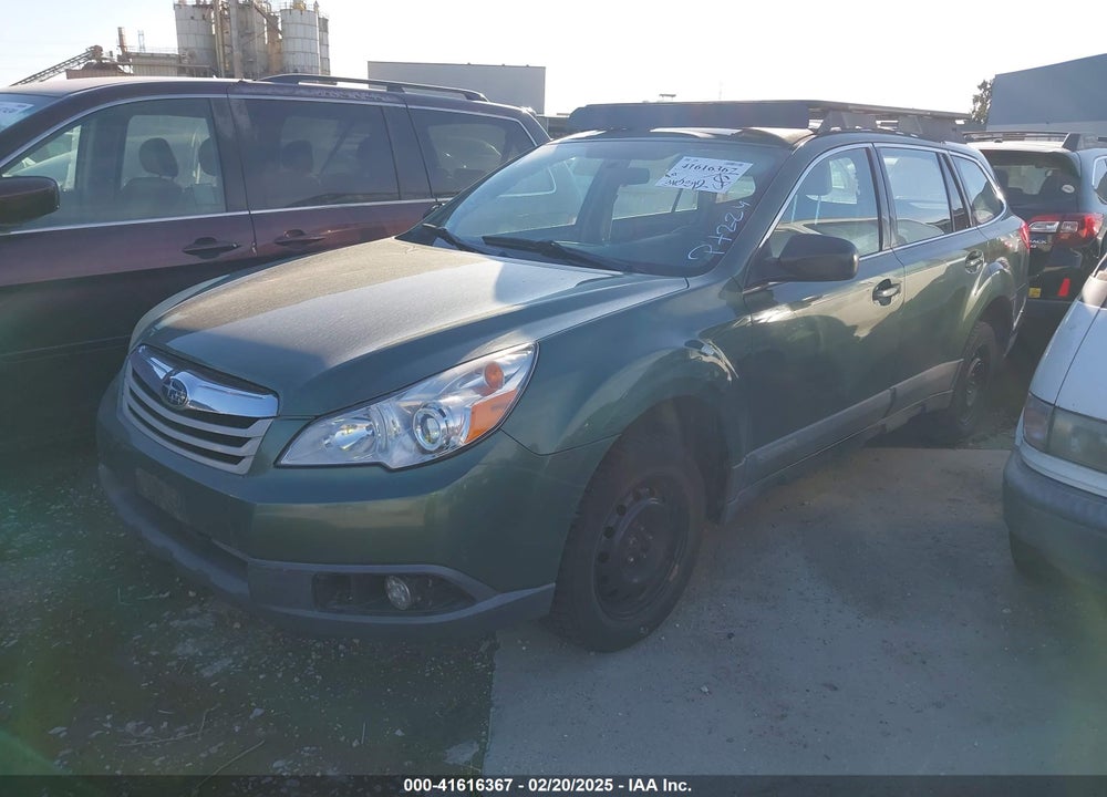 2010 SUBARU OUTBACK 2.5I VIN: 4S4BRBAC8A3314431
