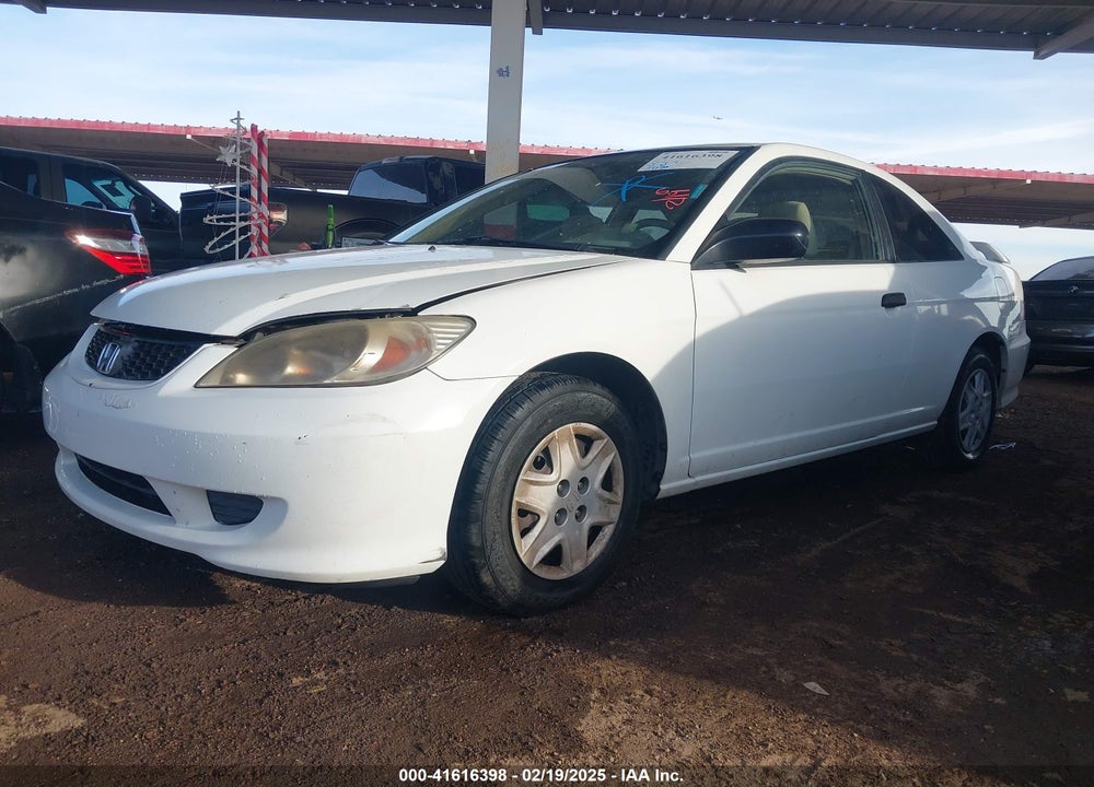 2004 HONDA CIVIC VP VIN: 1HGEM22124L068172