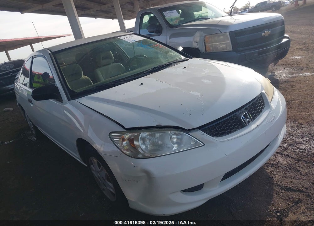 2004 HONDA CIVIC VP VIN: 1HGEM22124L068172