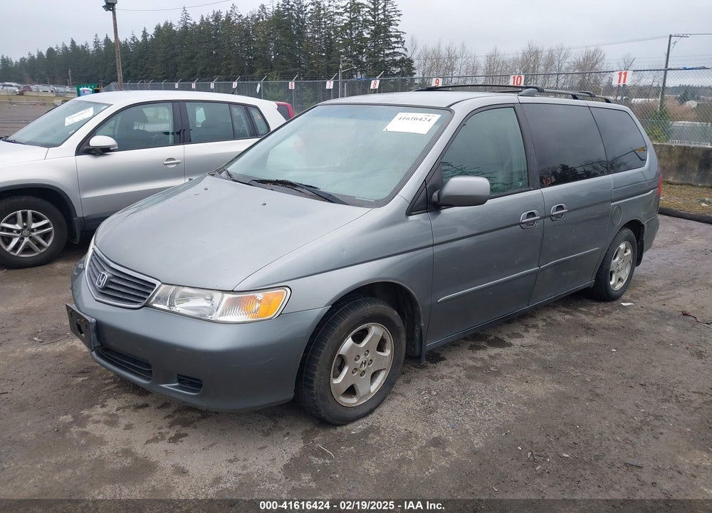 2001 HONDA ODYSSEY EX VIN: 2HKRL18611H576357