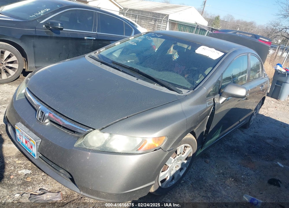 2008 HONDA CIVIC LX VIN: 2HGFA16518H317858