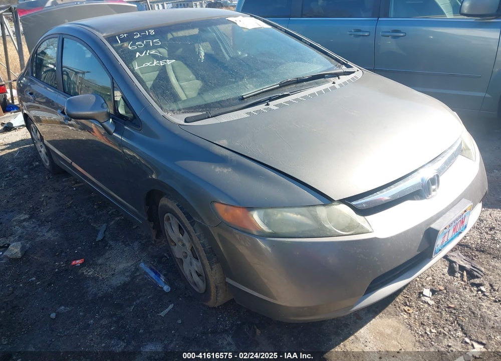 2008 HONDA CIVIC LX VIN: 2HGFA16518H317858