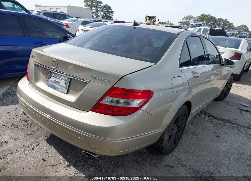 2010 MERCEDES-BENZ C 300 VIN: WDDGF8BBXAR115976