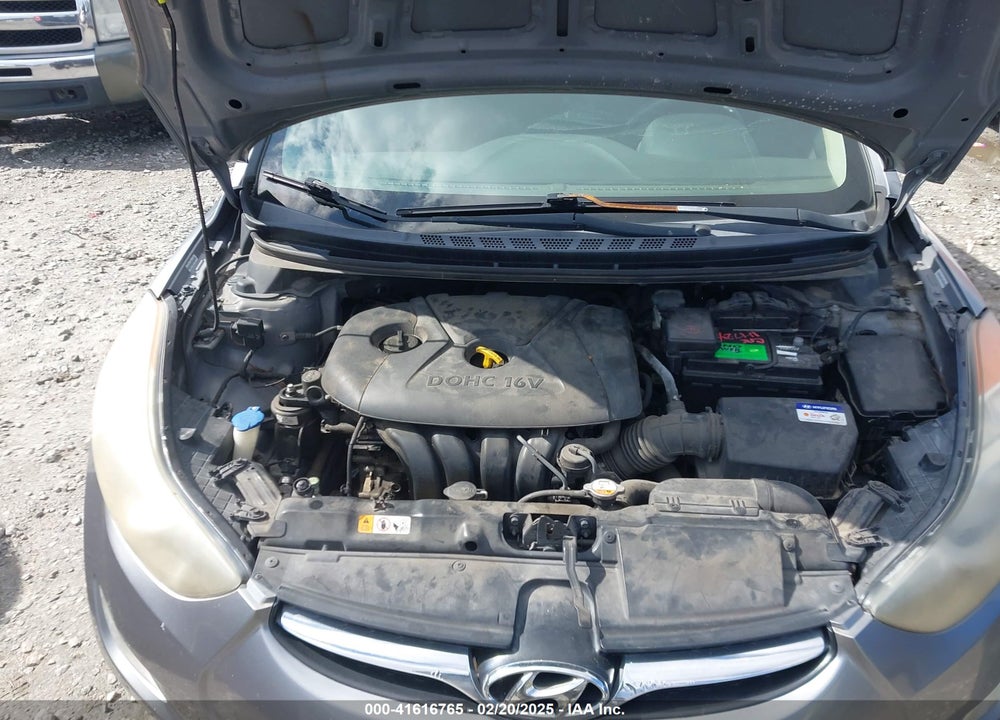 2012 HYUNDAI ELANTRA VIN: KMHDH4AE6CU383284