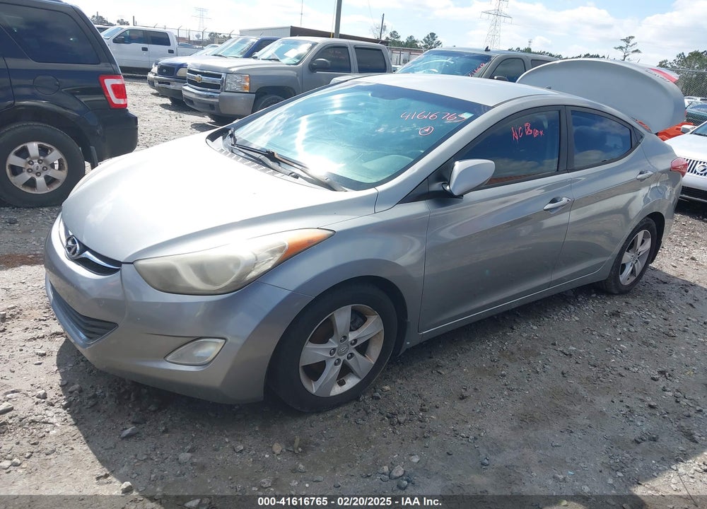 2012 HYUNDAI ELANTRA VIN: KMHDH4AE6CU383284
