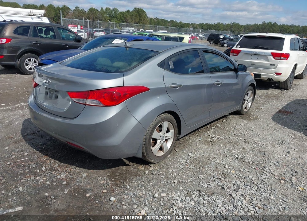 2012 HYUNDAI ELANTRA VIN: KMHDH4AE6CU383284
