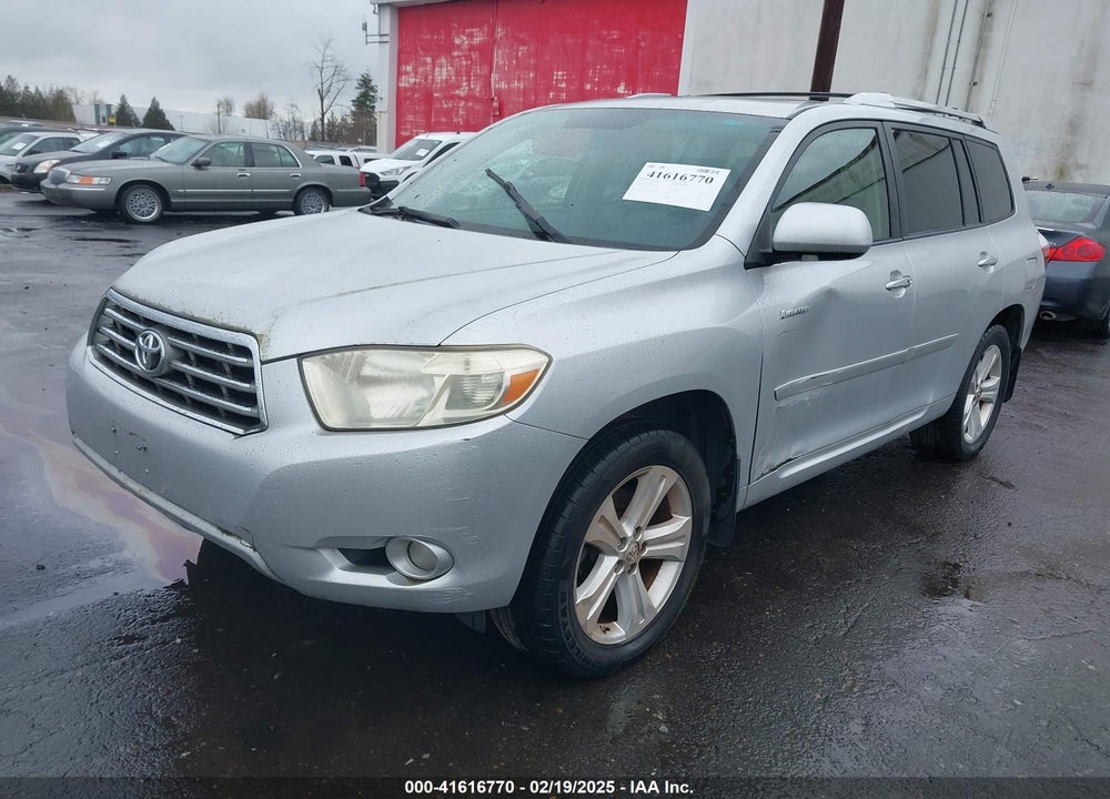 2008 TOYOTA HIGHLANDER LIMITED VIN: JTEES42A982074882