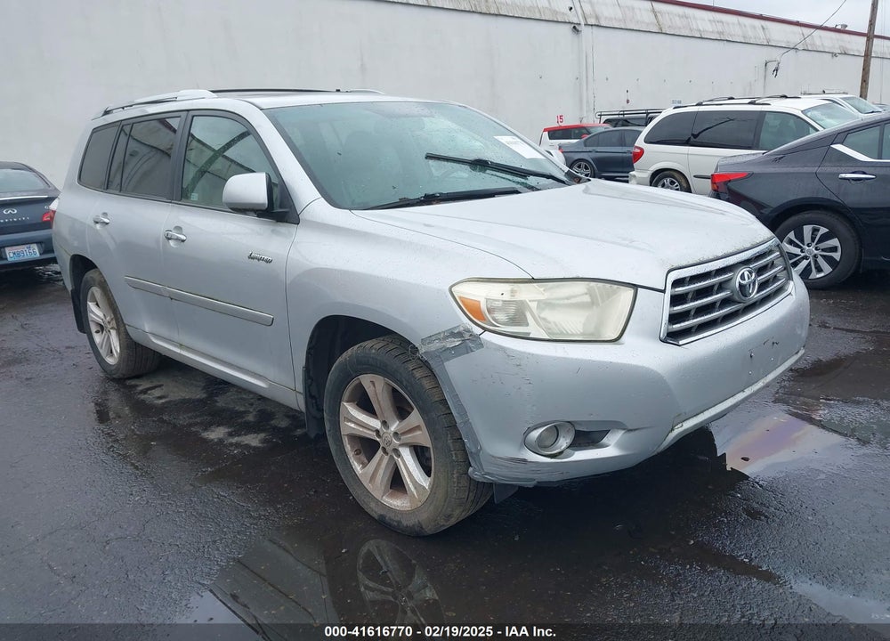 2008 TOYOTA HIGHLANDER LIMITED VIN: JTEES42A982074882