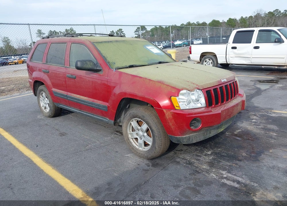 2005 JEEP GRAND CHEROKEE LAREDO VIN: 1J4GR48K55C604225