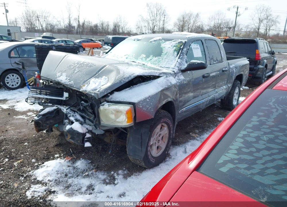 2005 DODGE DAKOTA LARAMIE VIN: 1D7HE58K75S130091