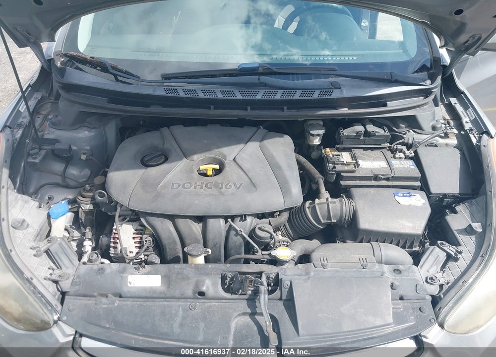 2011 HYUNDAI ELANTRA VIN: KMHDH4AEXBU113022