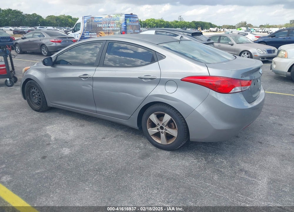 2011 HYUNDAI ELANTRA VIN: KMHDH4AEXBU113022