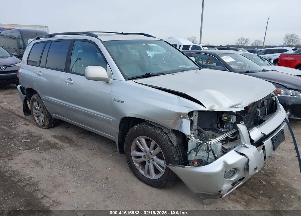 2006 TOYOTA HIGHLANDER HYBRID LIMITED V6 VIN: JTEEW21A660005649