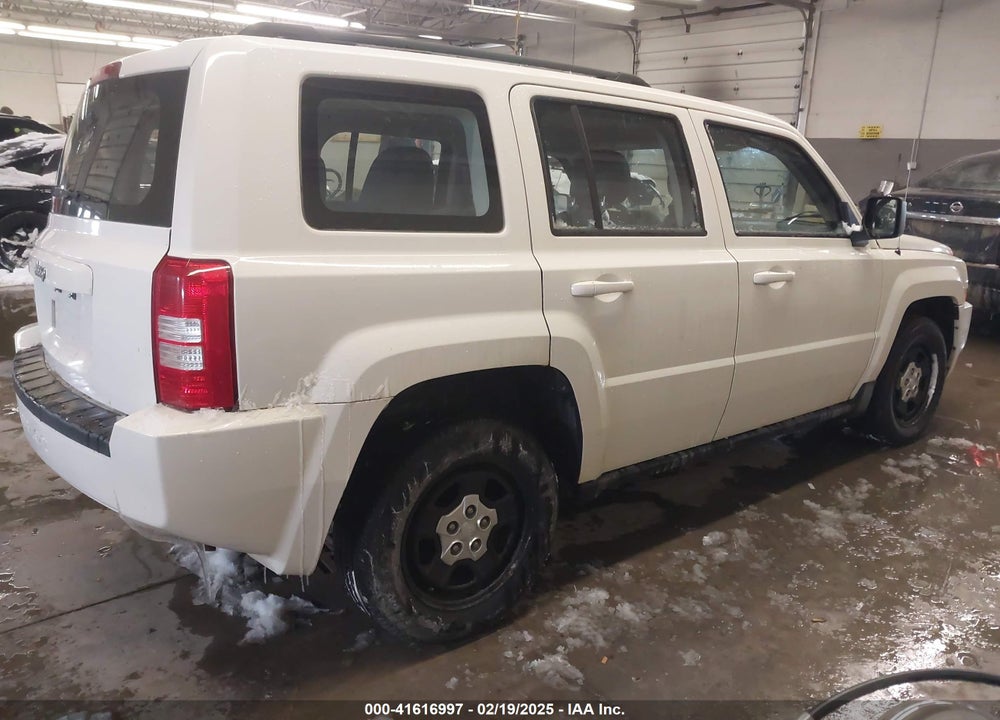 2010 JEEP PATRIOT SPORT VIN: 1J4NF2GB2AD591444