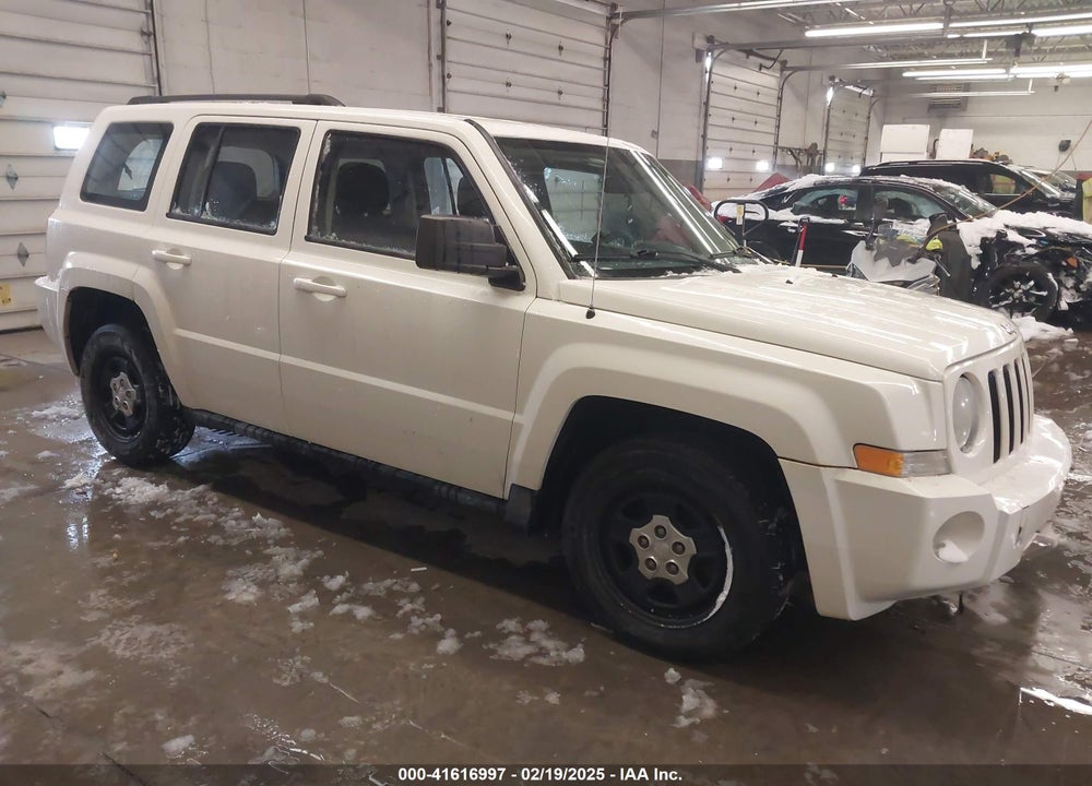 2010 JEEP PATRIOT SPORT VIN: 1J4NF2GB2AD591444