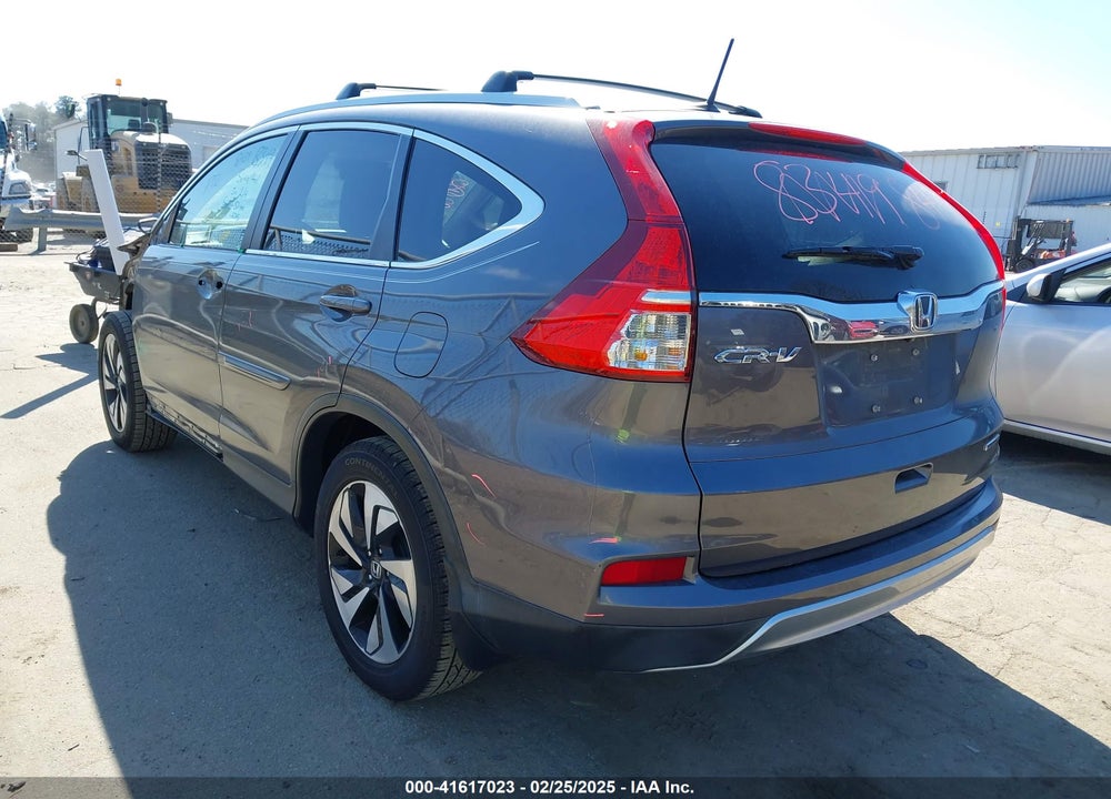 2016 HONDA CR-V TOURING VIN: 5J6RM3H92GL017126
