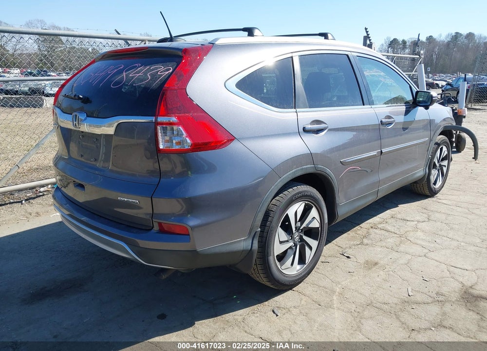 2016 HONDA CR-V TOURING VIN: 5J6RM3H92GL017126