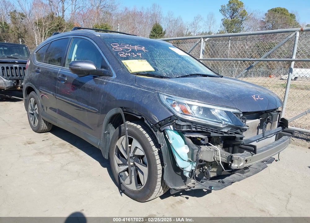 2016 HONDA CR-V TOURING VIN: 5J6RM3H92GL017126