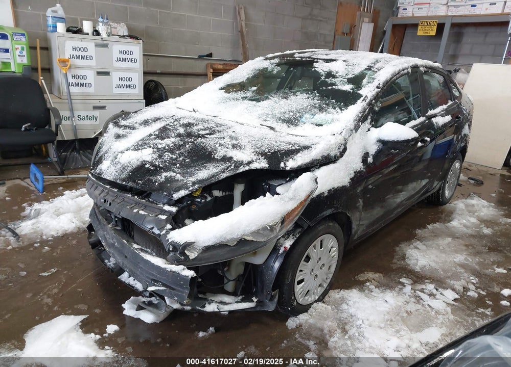 2014 FORD FIESTA S VIN: 3FADP4AJ6EM136297