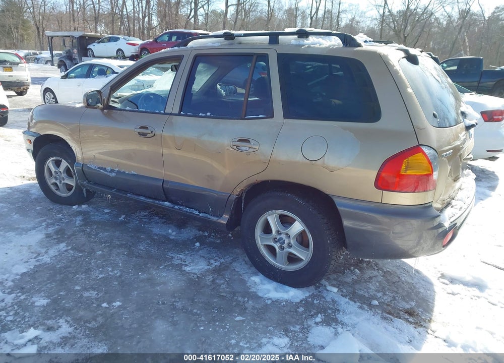 2004 HYUNDAI SANTA FE GLS VIN: KM8SC13D04U739576