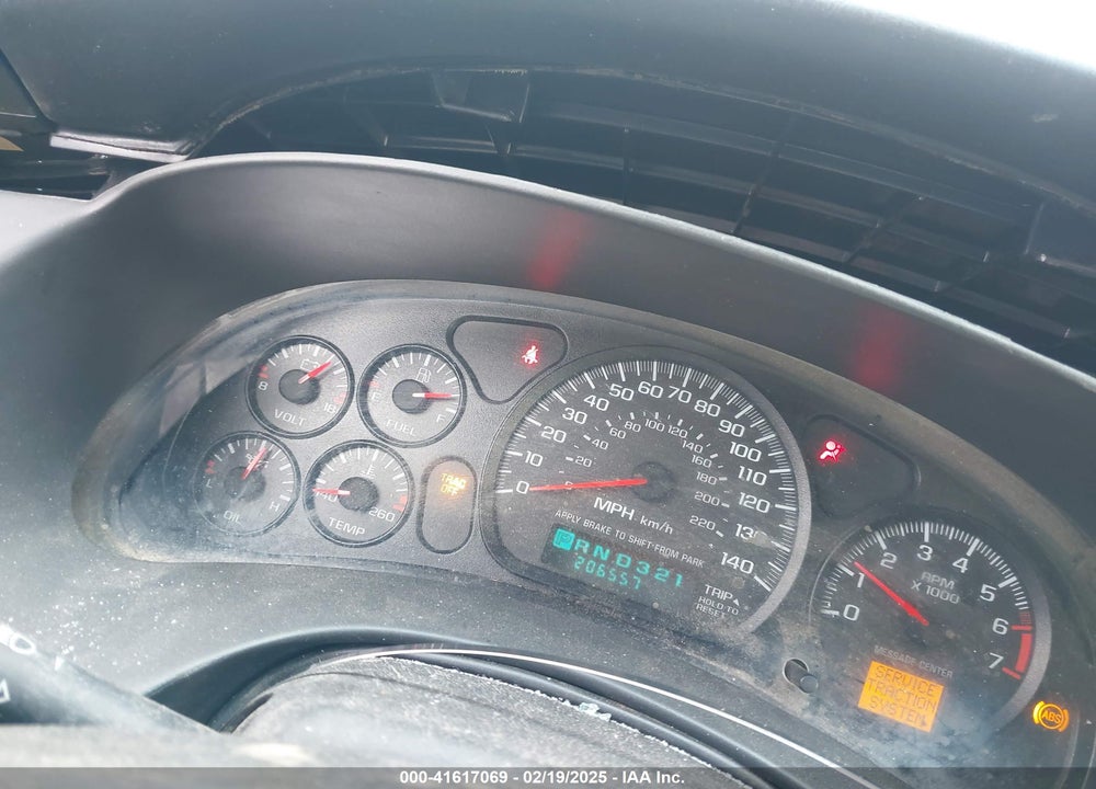 2003 CHEVROLET MONTE CARLO SS VIN: 2G1WX12K439368954