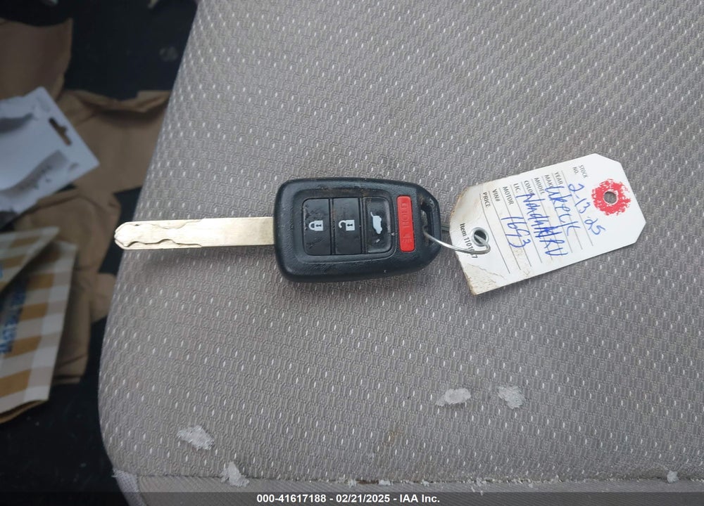 2016 HONDA HR-V LX VIN: 3CZRU6H37GM711693