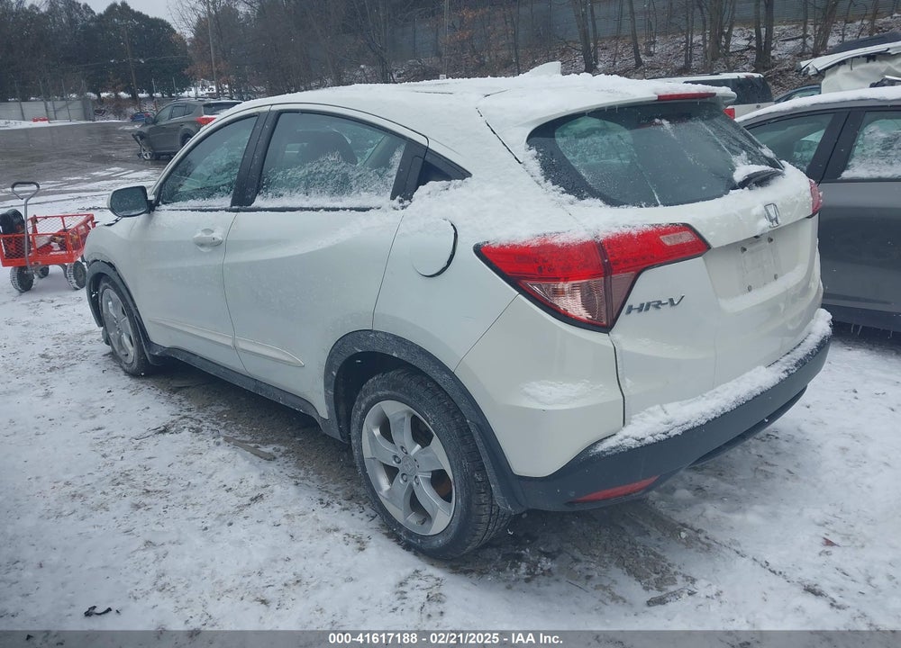 2016 HONDA HR-V LX VIN: 3CZRU6H37GM711693