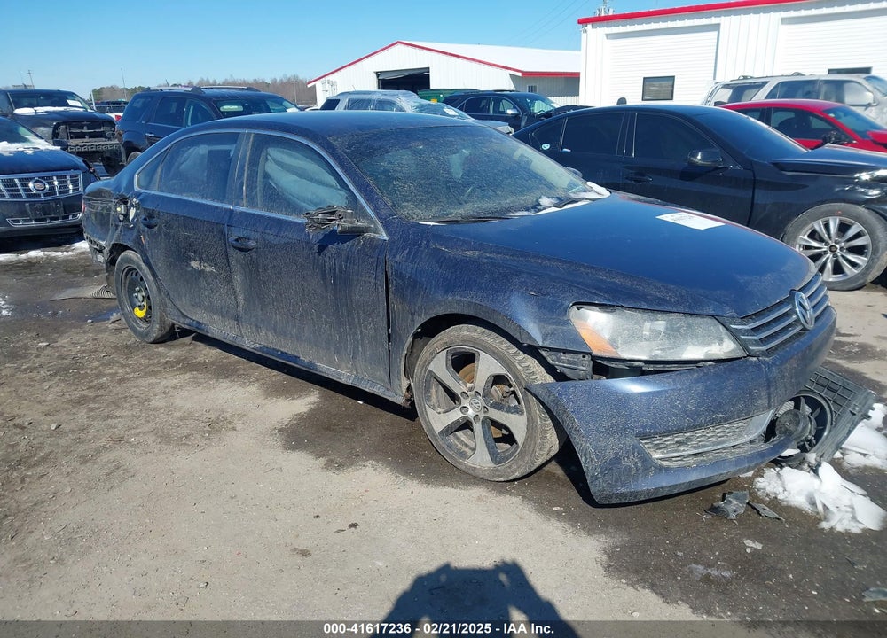 2012 VOLKSWAGEN PASSAT 2.5L SE VIN: 1VWBP7A38CC034225