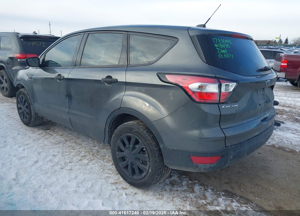 2017 FORD ESCAPE VIN: 1FMCU0F72HUD86085