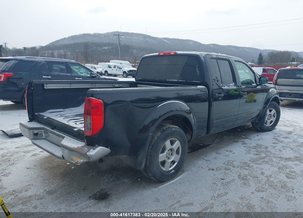 2008 NISSAN FRONTIER VIN: 1N6AD09W08C449752