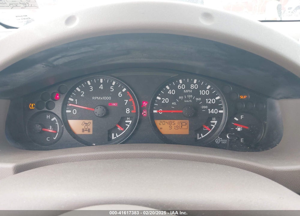2008 NISSAN FRONTIER VIN: 1N6AD09W08C449752