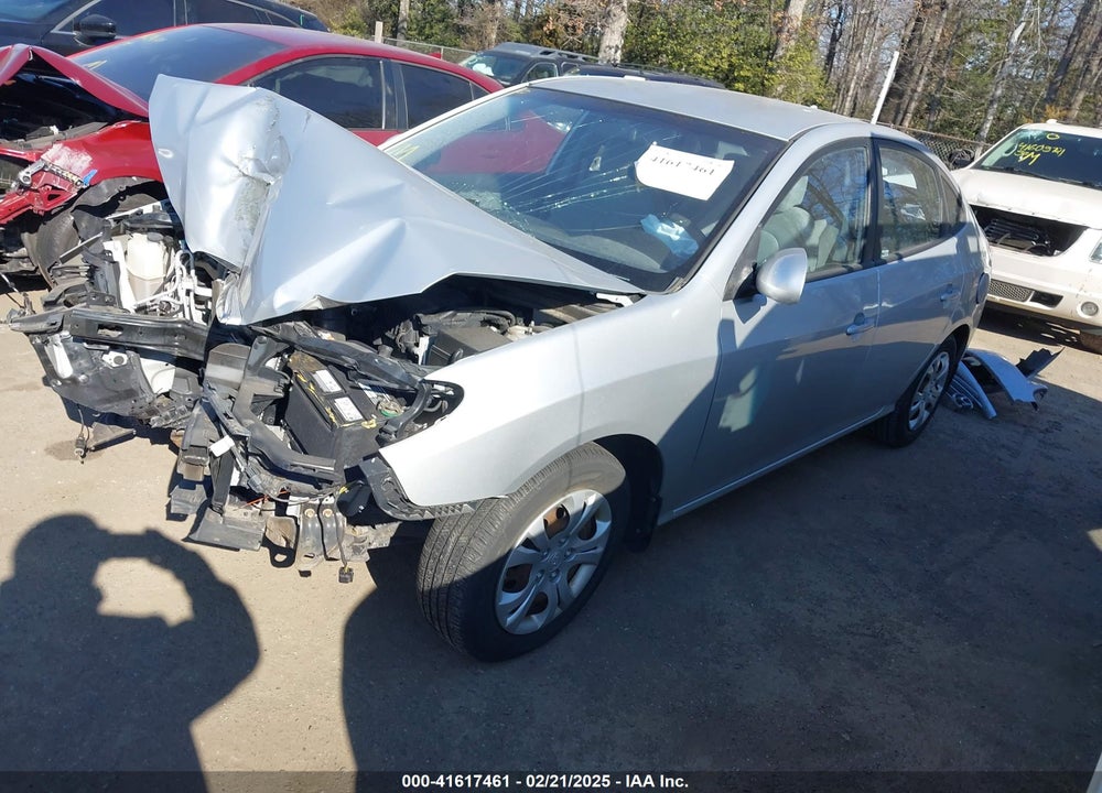 2010 HYUNDAI ELANTRA VIN: KMHDU4AD2AU842763