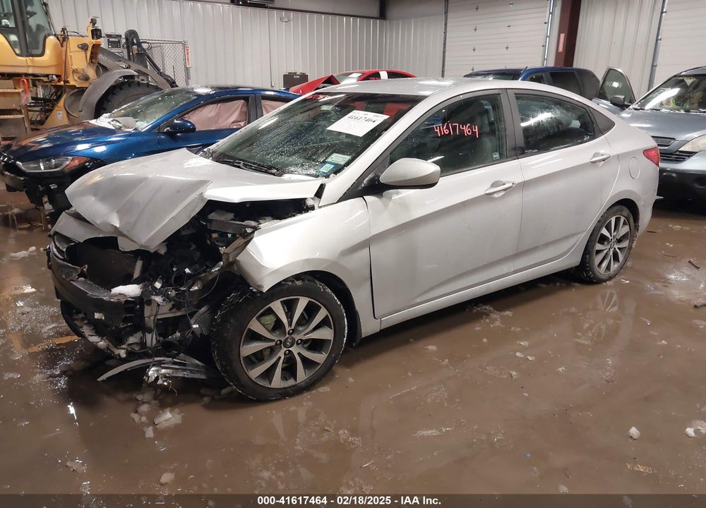 2017 HYUNDAI ACCENT VIN: KMHCT4AE7HU347198