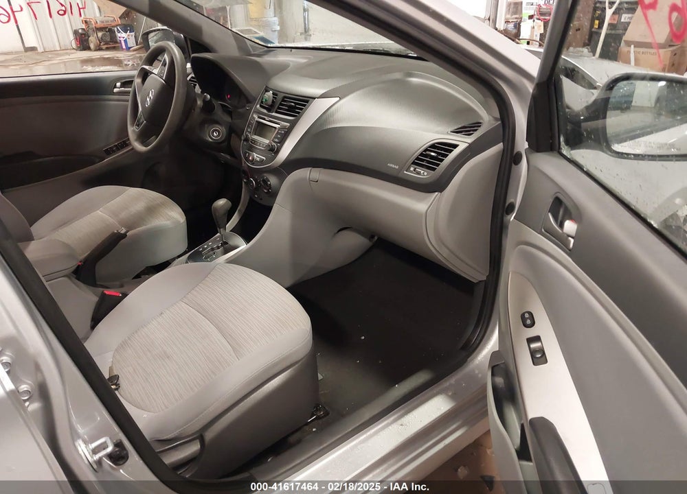 2017 HYUNDAI ACCENT VIN: KMHCT4AE7HU347198