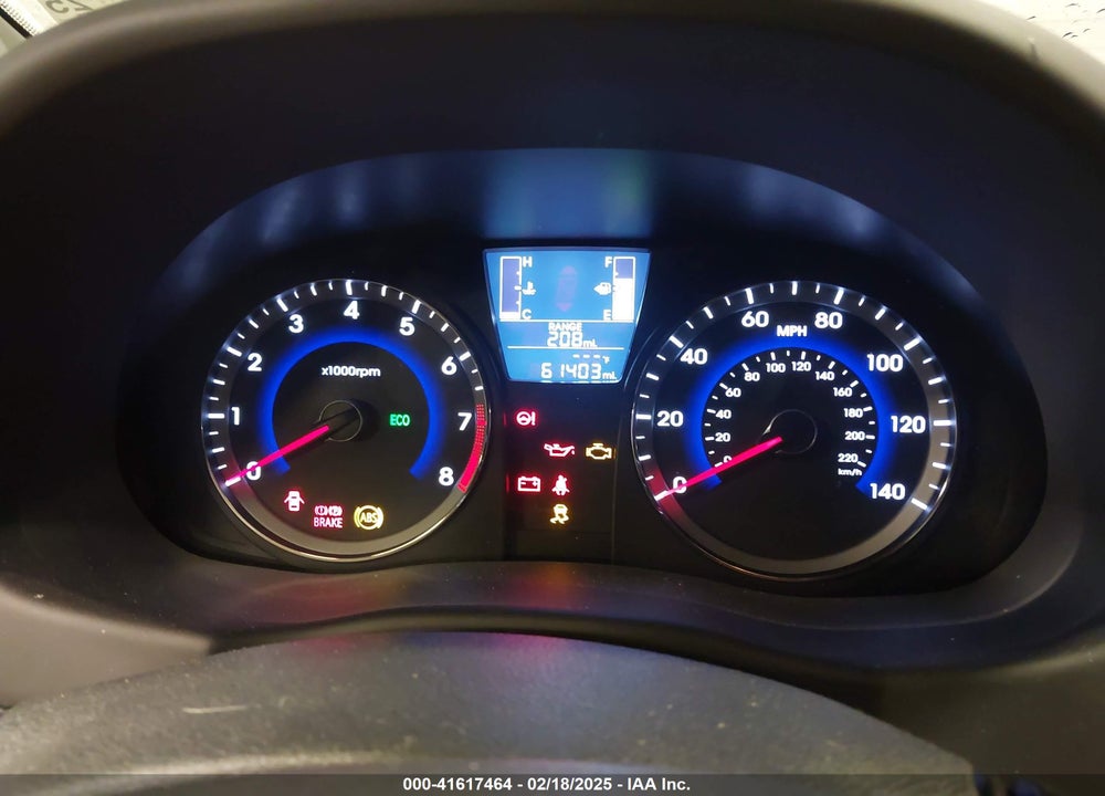 2017 HYUNDAI ACCENT VIN: KMHCT4AE7HU347198