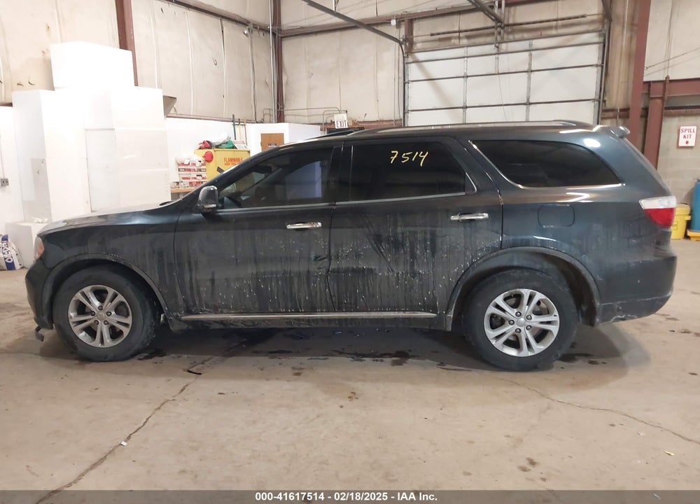 2013 DODGE DURANGO VIN: 1C4RDJDG7DC661411