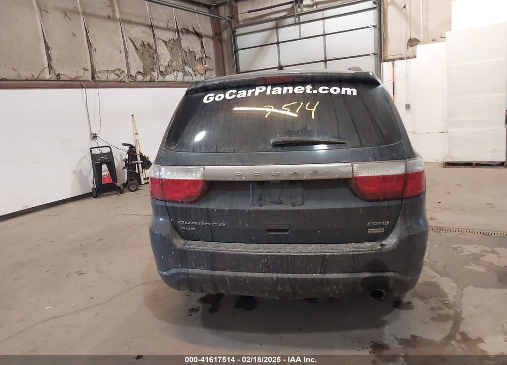 2013 DODGE DURANGO VIN: 1C4RDJDG7DC661411