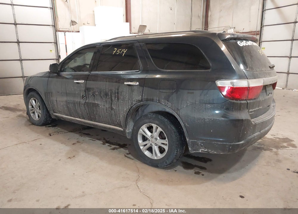2013 DODGE DURANGO VIN: 1C4RDJDG7DC661411