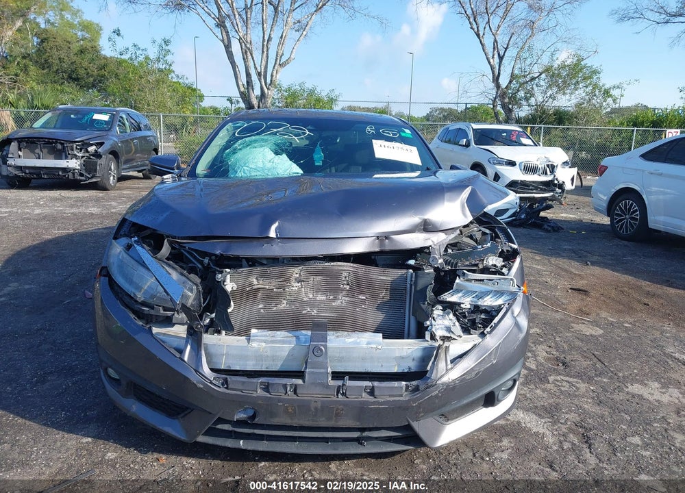 2017 HONDA CIVIC VIN: 19XFC1F92HE020072