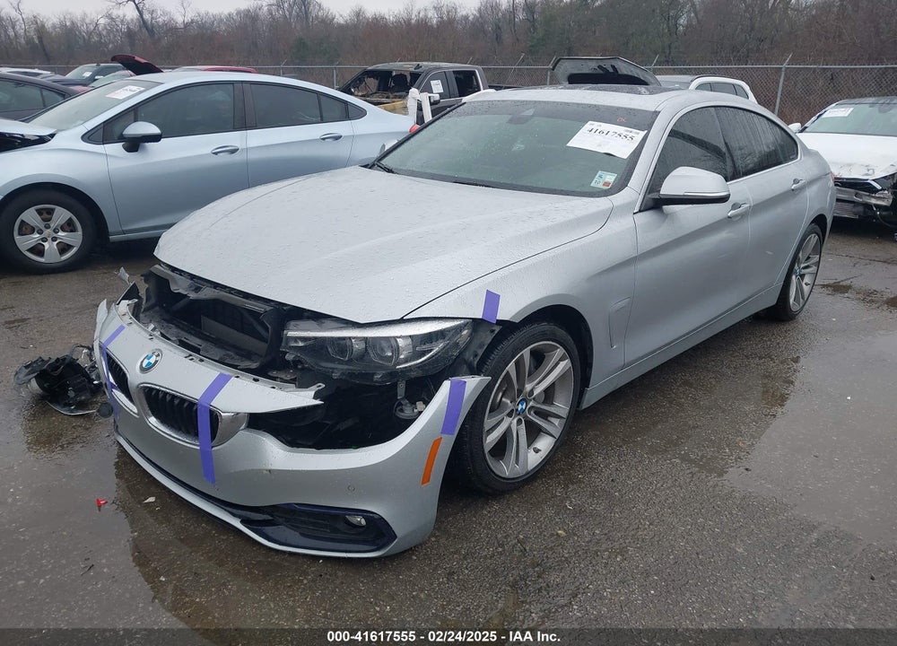 2019 BMW 440I GRAN COUPE VIN: WBA4J5C56KBM65583